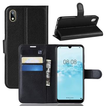Huawei Y5 (2019) Wallet Case with Magnetic Closure - Black