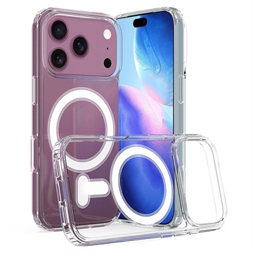 iPhone 18 Pro Hybrid Case - MagSafe Compatible - Transparent