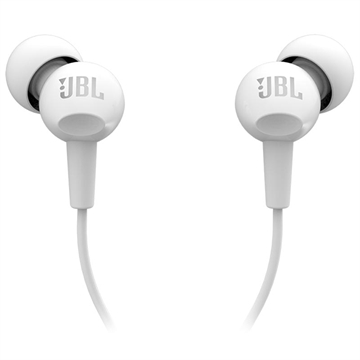 JBL C100SI In-Ear Headphones with Microphone - White
