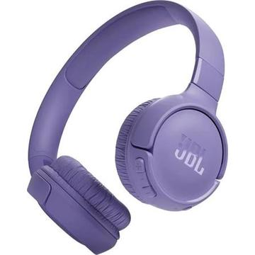 JBL Tune 520BT PureBass Wireless Headphones - Purple