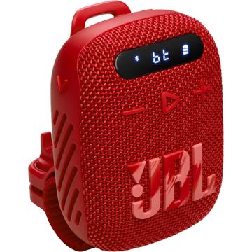 JBL Wind 3 Handlebar Waterproof Bluetooth Speaker - 5W - Red