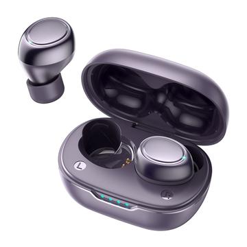 JOYROOM DB1 TWS Earbuds In-Ear Bluetooth Headphones Mini Wireless Headset with Charging Case - Purple