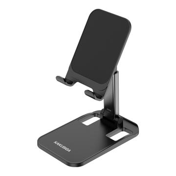 Kakusiga KSC-575 Foldable Desktop Holder for Phone/Tablet - Black