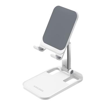 Kakusiga KSC-575 Foldable Desktop Holder for Phone/Tablet - White