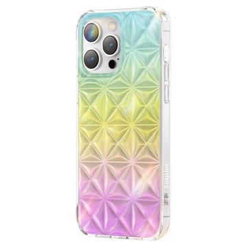 Kingxbar Miya Series iPhone 14 Pro Max Hybrid Case - Rainbow