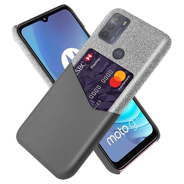 KSQ Motorola Moto G50 Case with Card Pocket - Grey