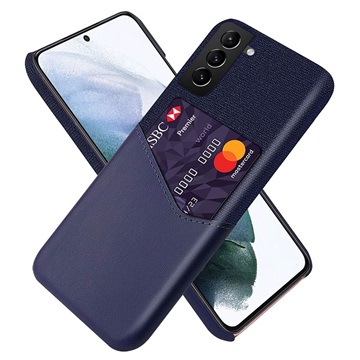 KSQ Samsung Galaxy S22 5G Case with Card Pocket - Blue