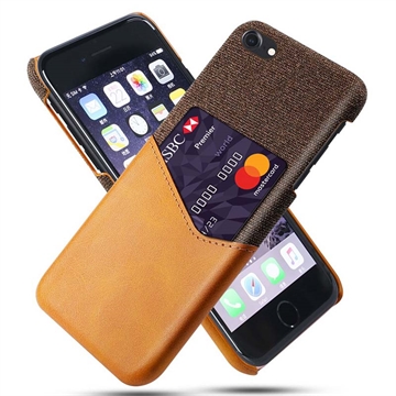 iPhone 7/8/SE (2020)/SE (2022) KSQ Case with Card Pocket - Brown