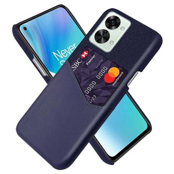 KSQ OnePlus Nord 2T Case with Card Pocket - Blue