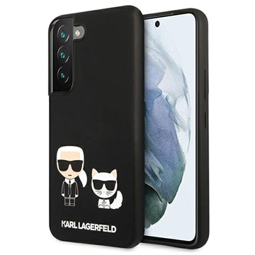 Karl Lagerfeld Karl & Choupette Samsung Galaxy S22+ 5G Silicone Case - Black