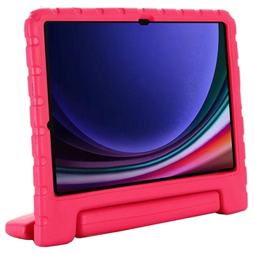 Samsung Galaxy Tab S9 Kids Carrying Shockproof Case - Hot Pink