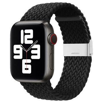 Apple Watch Series 7/SE/6/5/4/3/2/1 Knitted Strap - 45mm/44mm/42mm (Open Box - Excellent) - Black
