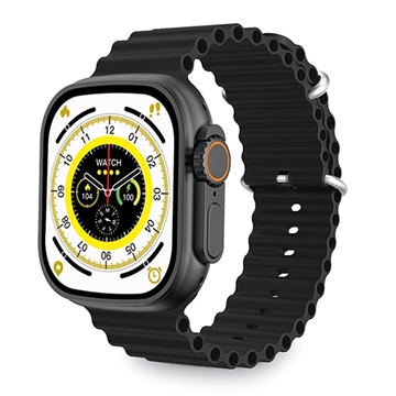 Ksix Urban Plus Smartwatch with Sport/Health Assistant - Black