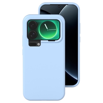 Xiaomi 17 Pro Liquid Silicone Case - Mist Blue
