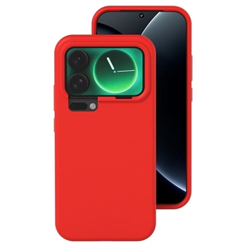 Xiaomi 17 Pro Liquid Silicone Case - Red