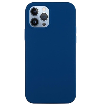 iPhone 14 Pro Liquid Silicone Case - Dark Blue