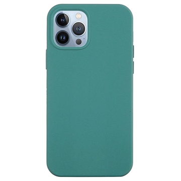iPhone 14 Pro Liquid Silicone Case - Dark Green