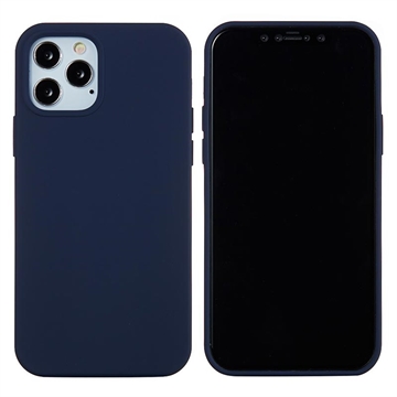 iPhone 12 Pro Max Liquid Silicone Case - Navy Blue