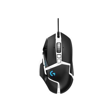 Logitech G502 SE Hero RGB Gaming Mouse - Black / White