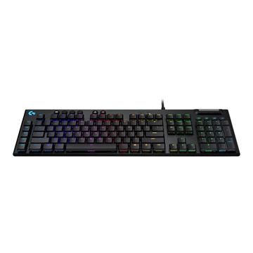 Image of Logitech - G815 LIGHTSYNC RGB Mechanical Gaming Keyboard â€“ GL Tactile - CARBON - PAN - NORDIC