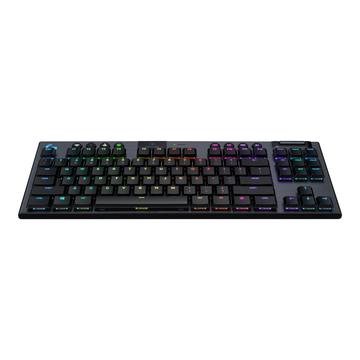 Photos - Keyboard Logitech G915 TKL Tenkeyless Lightspeed Mechanical Gaming  - Black 