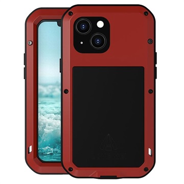 Love Mei Powerful iPhone 13 Mini Hybrid Case - Red