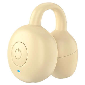 M32 Single Ear-Clip Wireless Earphone - Nude