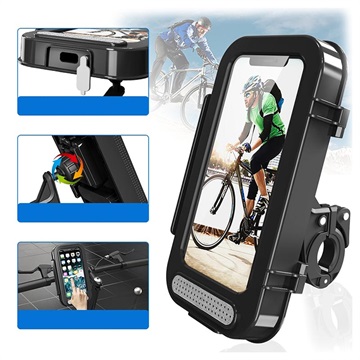 MTB Universal Waterproof Bicycle Case - 6.7 - Black