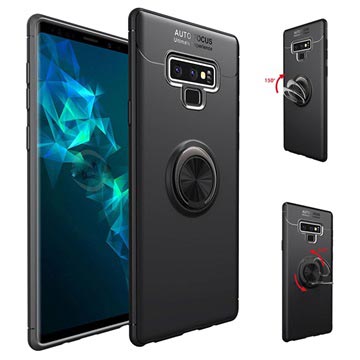 Samsung Galaxy Note9 Magnet Ring Grip / Kickstand Case - Black