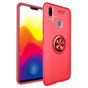 Xiaomi Mi Max 3 Magnet Ring Grip / Kickstand Case - Red