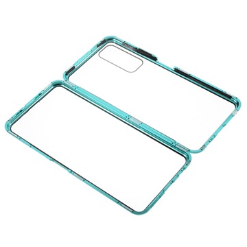 Huawei P Smart 2021 Magnetic Case with Tempered Glass - Green