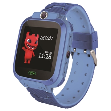Maxlife MXKW-300 Smartwatch for Kids (Open-Box Satisfactory) - Blue