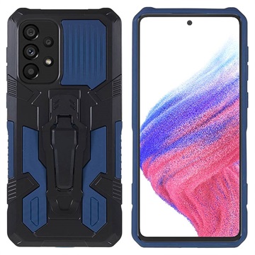 MechWarrior Project Samsung Galaxy A53 5G Hybrid Case - Blue / Black