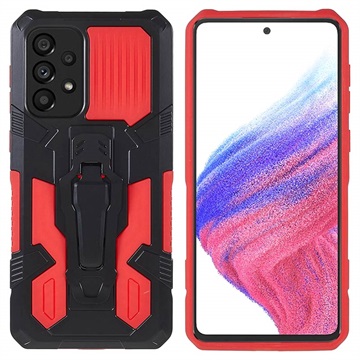 MechWarrior Project Samsung Galaxy A53 5G Hybrid Case - Red / Black