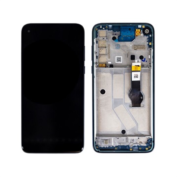 Motorola G8 Power Front Cover & LCD Display 5D68C16143 - Blue