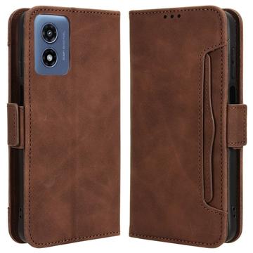 Motorola Moto G Play (2024) Cardholder Series Wallet Case - Brown