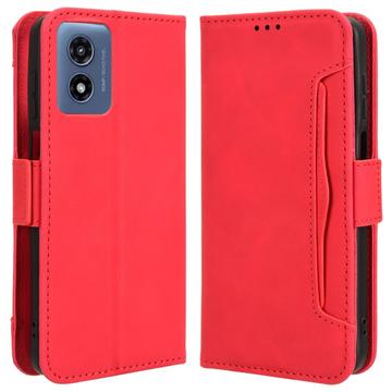 Motorola Moto G Play (2024) Cardholder Series Wallet Case - Red