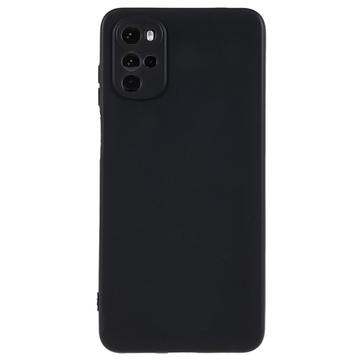 Motorola Moto G22 Anti-Fingerprint Matte TPU Case - Black