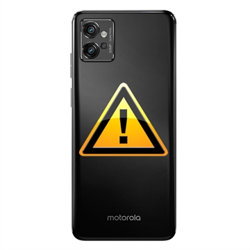 Motorola Moto G32 Battery Cover Repair - Grey