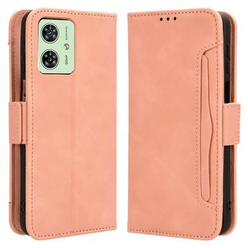 Motorola Moto G54 Cardholder Series Wallet Case - Pink