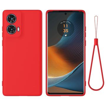 Motorola Moto G85/S50 Neo Liquid Silicone Case - Red