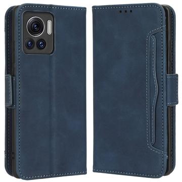 Motorola Moto X30 Pro/Edge 30 Ultra Cardholder Series Wallet Case - Blue