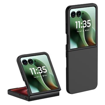 Motorola Razr 60 Ultra Rubberized Plastic Case - Black