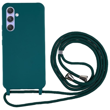 Samsung Galaxy A35 Necklace Series TPU Case - Dark Green
