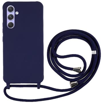 Samsung Galaxy A35 Necklace Series TPU Case - Dark Blue