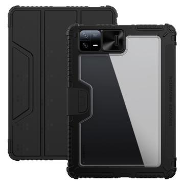 Xiaomi Pad 6/Pad 6 Pro Nillkin Bumper Smart Folio Case - Black / Transparent