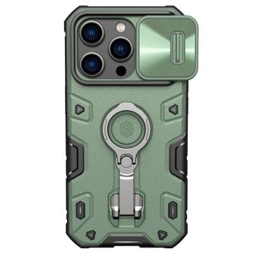 Nillkin CamShield Armor Pro iPhone 14 Pro Hybrid Case - Green