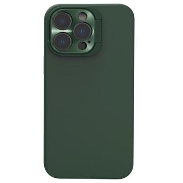Nillkin LensWing Magnetic iPhone 14 Pro Liquid Silicone Case - Green