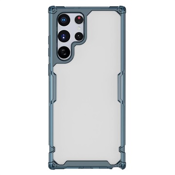 Nillkin Nature TPU Pro Samsung Galaxy S22 Ultra 5G Hybrid Case - Blue