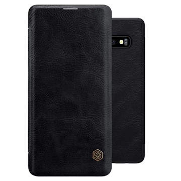 Nillkin Qin Samsung Galaxy S10+ Flip Case - Black